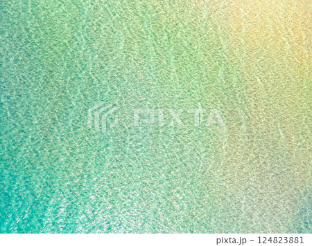 Sea surface aerial view,Bird eye view photo of waves water surface texture,Summer sea background,Beautiful nature Amazing view sea background 124823881
