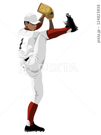 高校野球「ピッチャー」 124823938