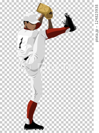 高校野球「ピッチャー」 124823938