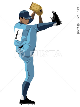 高校野球「ピッチャー」 124823939