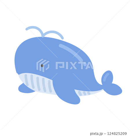 クジラ イラスト クジラ イラスト 124825209