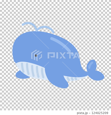クジラ イラスト クジラ イラスト 124825209