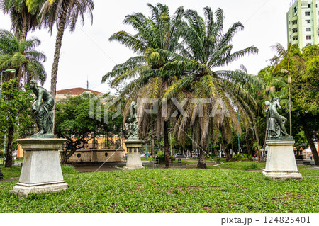 Praca Da Republica, Republic Park at Belem do Para, Brazil 124825401