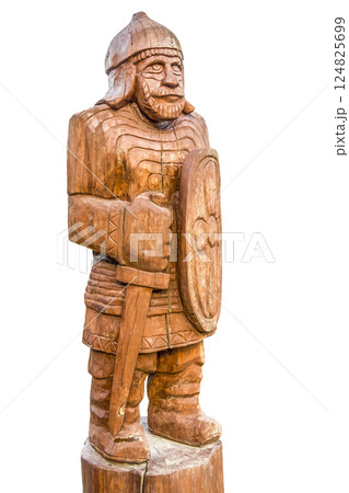 The figure of ancient warrior The figure of ancient warrior 124825699