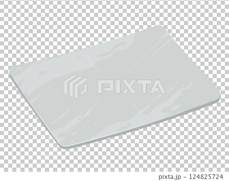 日式方形灰盤插圖 124825724