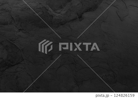 Dark gloomy textured stone background with cracked and moody surface details 124826159