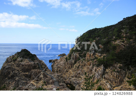 高知県土佐清水市　竜宮神社周辺の風景 124826988