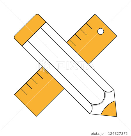 School supplies icon_16 124827873