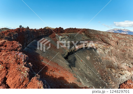 Tongariro National Park amazing landscape scenery 124829701