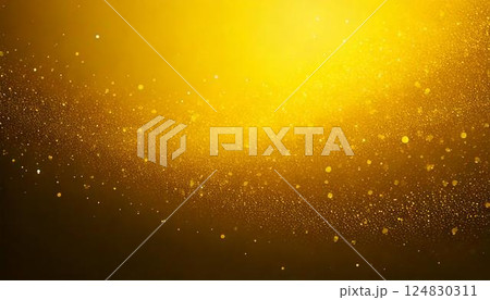 金色に輝くアブストラクト背景 124830311