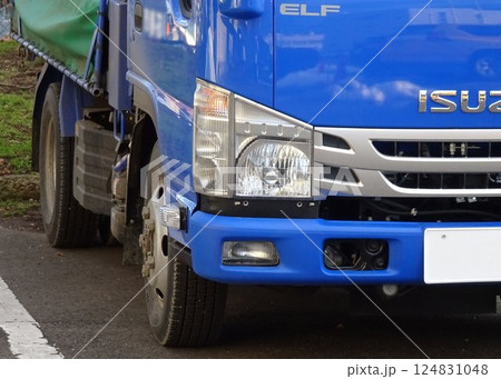 商用車イメージ いすゞ6代目エルフのフロントマスク 商用車イメージ いすゞ6代目エルフのフロントマスク 124831048