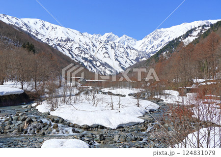北アルプス後立山連峰 4月の不帰ノ嶮 北アルプス後立山連峰 4月の不帰ノ嶮 124831079