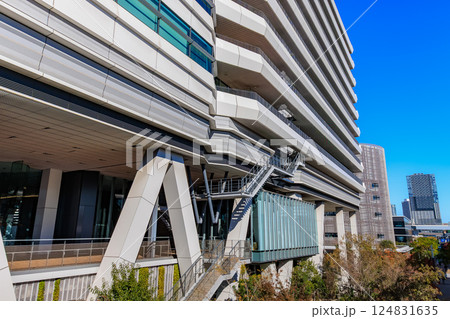 東京　江東区 豊洲の都市風景　メブクス豊洲 124831635