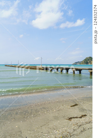 【千葉県南房総市】原岡海岸と岡本桟橋(原岡桟橋) 【千葉県南房総市】原岡海岸と岡本桟橋(原岡桟橋) 124832574