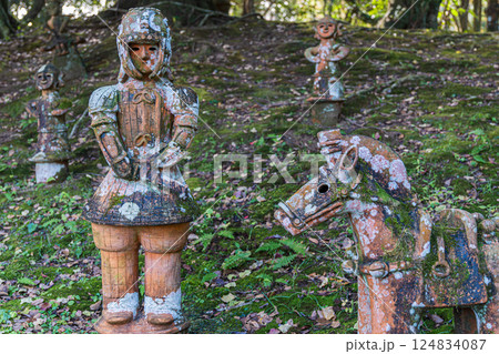 はにわ 馬形埴輪 はにわ 馬形埴輪 124834087