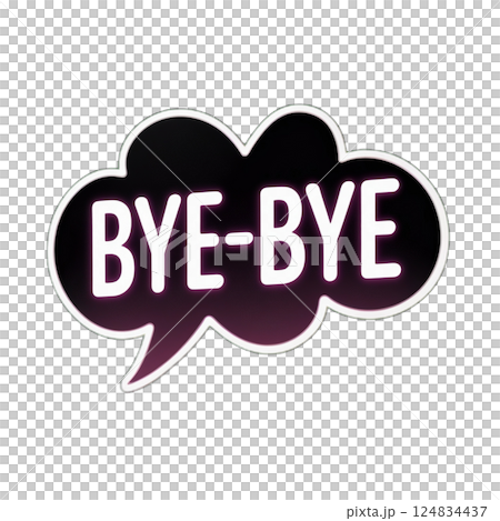 Neon colored speech bubbles with text Neon colored speech bubbles with text 124834437