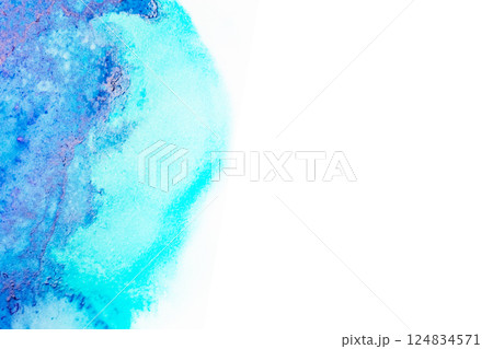 水彩フレーム 水彩フレーム 124834571