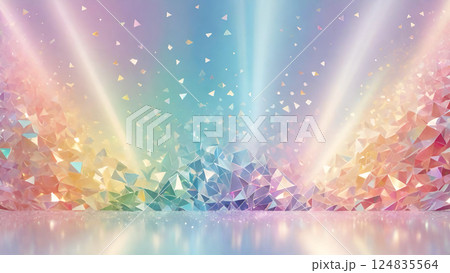 キラキラの背景画像素材 124835564