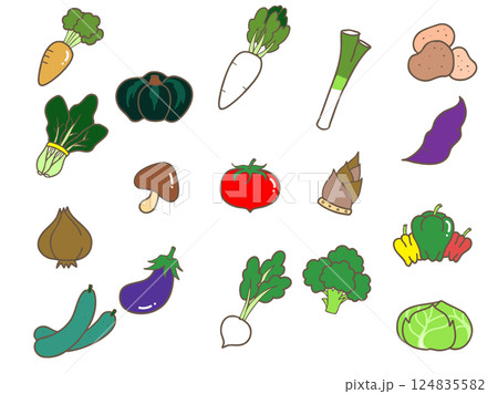 野菜 野菜 124835582