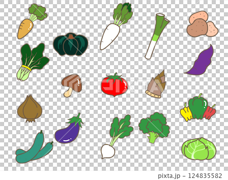 野菜 野菜 124835582