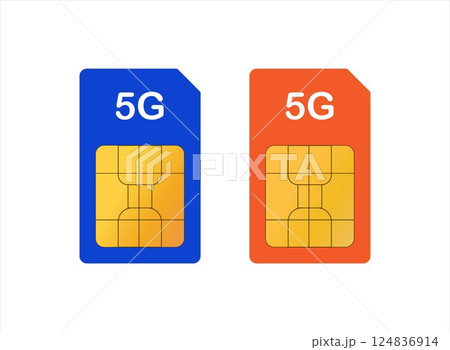 5G Sim card 5G Sim card 124836914