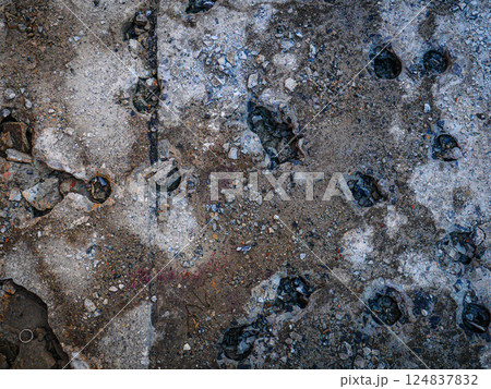 The Cement surface in construction area image Background concept. The Cement surface in construction area image Background concept. 124837832