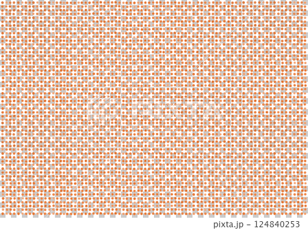 Cute handwritten dot background_red Cute handwritten dot background_red 124840253