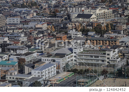Scenic Cityscape of Edogawa City Tokyo Japan Dec 8 2024 Scenic Cityscape of Edogawa City Tokyo Japan Dec 8 2024 124842452