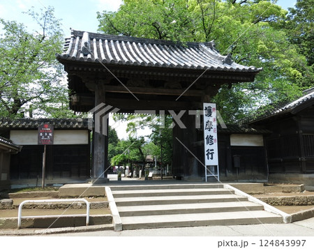 川越市の喜多院(山門) 川越市の喜多院(山門) 124843997