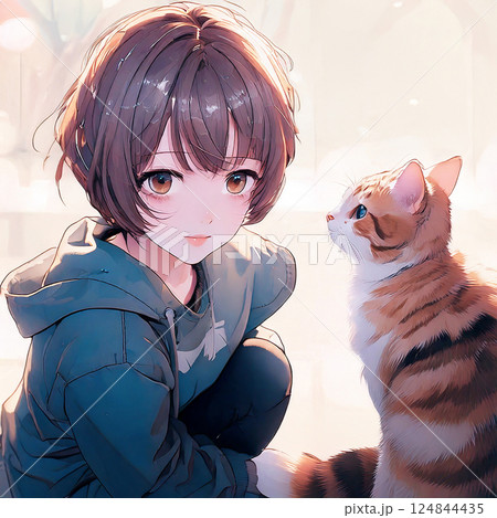 With cats. (猫と共に） 124844435