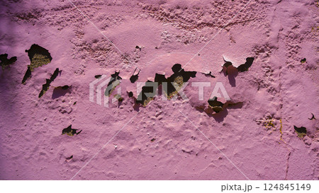 Crack concrete pink wall or Cement wall background. Crack concrete pink wall or Cement wall background. 124845149