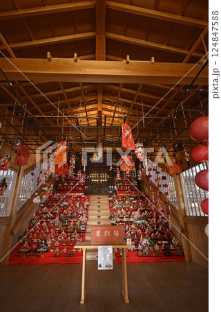 美濃路の雛祭り 124847588