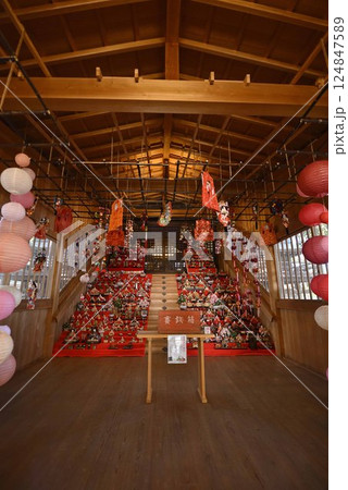 美濃路の雛祭り 124847589