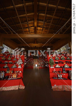 美濃路の雛祭り 124847617