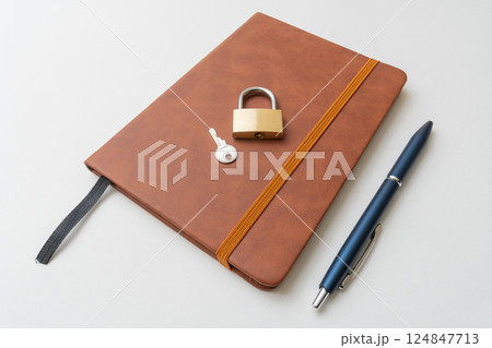 メモ帳のセキュリティイメージ メモ帳のセキュリティイメージ 124847713