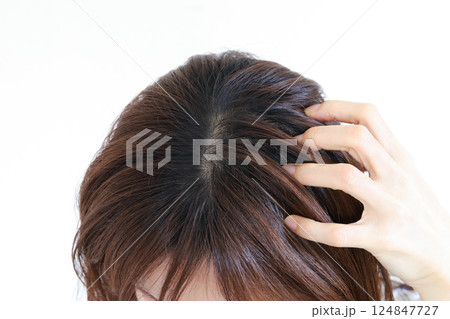 頭皮 地肌 頭皮 地肌 124847727