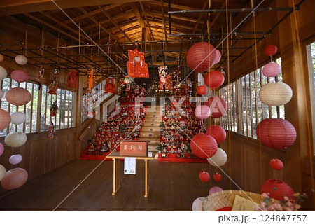 美濃路の雛祭り 124847757