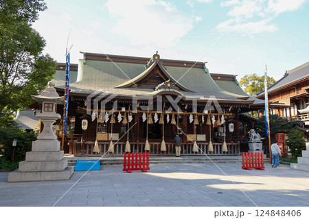福岡県　北九州市　小倉城隣にある八坂神社 124848406