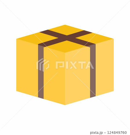 Wrapped Package icon vector image. Suitable for mobile apps, web apps and print media. 124849760
