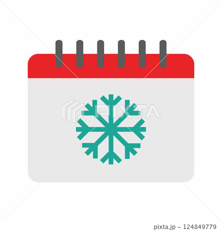 Winter Season icon vector image. Suitable for mobile apps, web apps and print media. 124849779