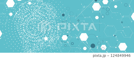 Conceptual technology illustration of artificial intelligence 124849946