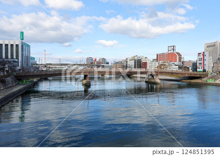 福岡県 北九州市 小倉 常盤橋(木の橋) 福岡県 北九州市 小倉 常盤橋(木の橋) 124851395
