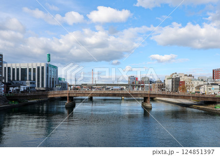 福岡県　北九州市　小倉　常盤橋（木の橋） 124851397