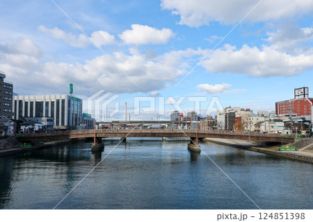福岡県 北九州市 小倉 常盤橋(木の橋) 福岡県 北九州市 小倉 常盤橋(木の橋) 124851398