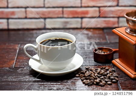 コーヒータイム 124851796