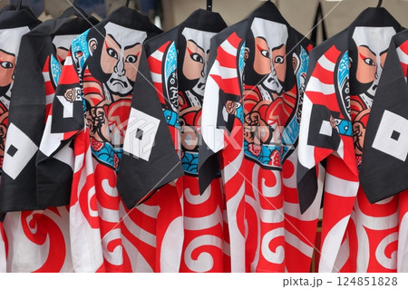 祭りの半被 124851828