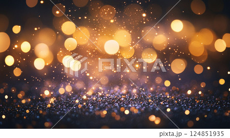 キラキラした背景 キラキラした背景 124851935