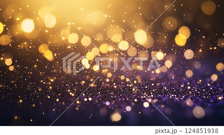 キラキラした背景 キラキラした背景 124851938