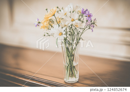 Delicate Floral Arrangement 124852674