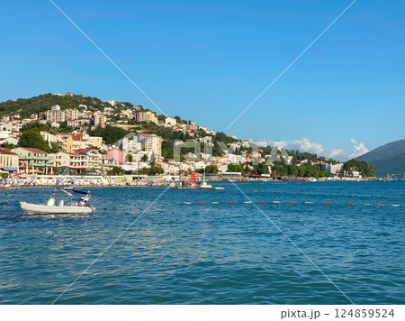 View of the coastal city of Herceg Novi 124859524